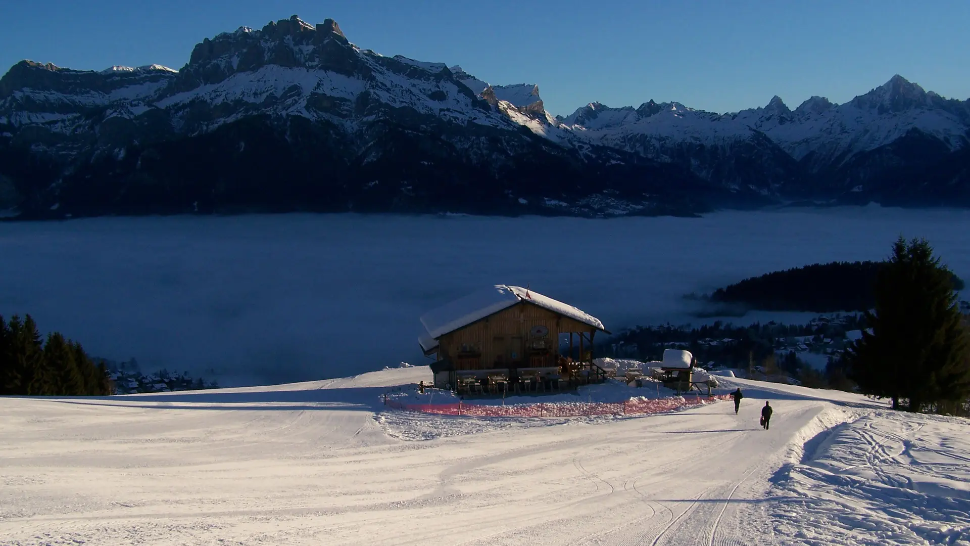 et en hiver, au coeur des pistes