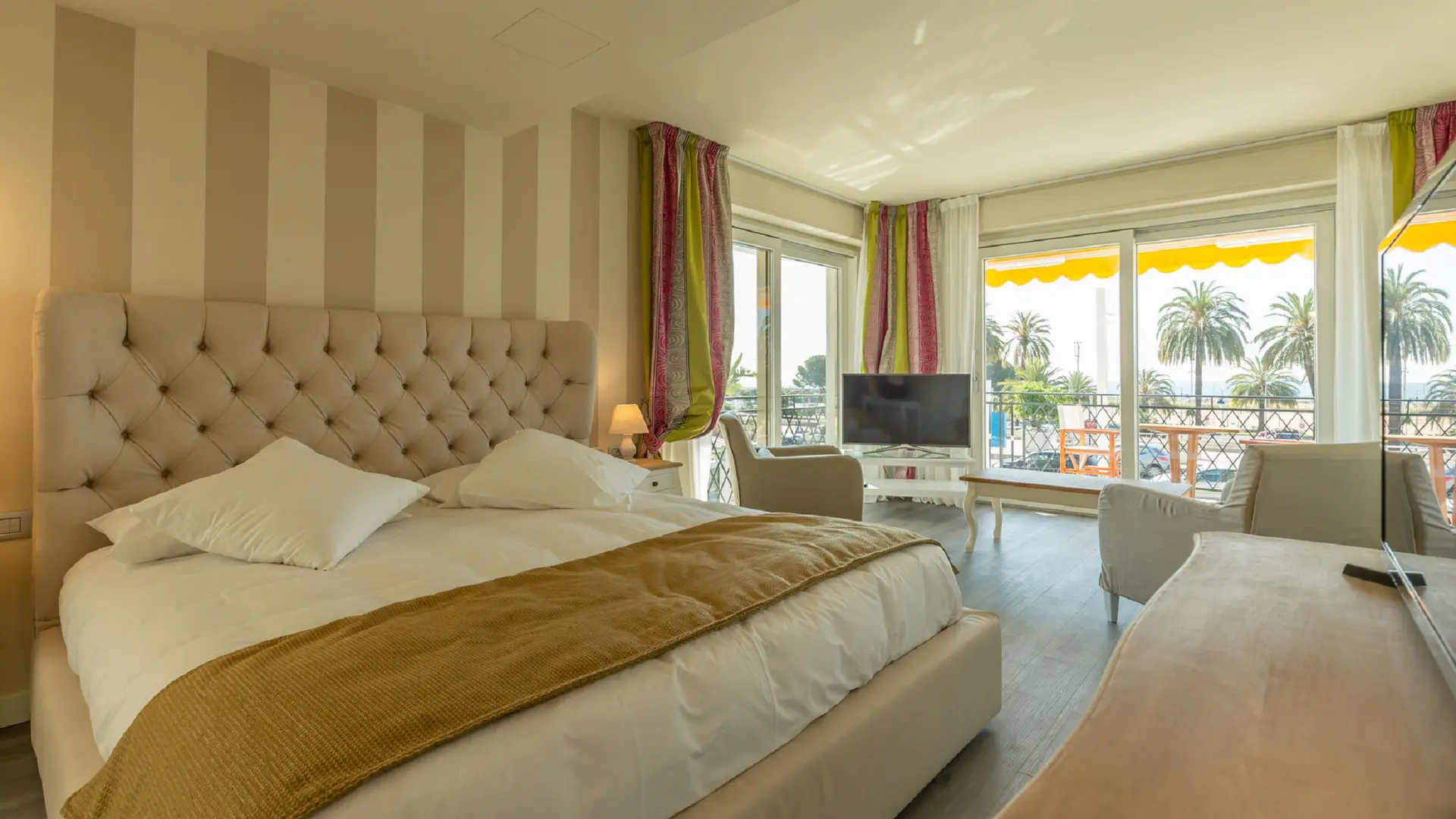 Chambre confort vue côté mer