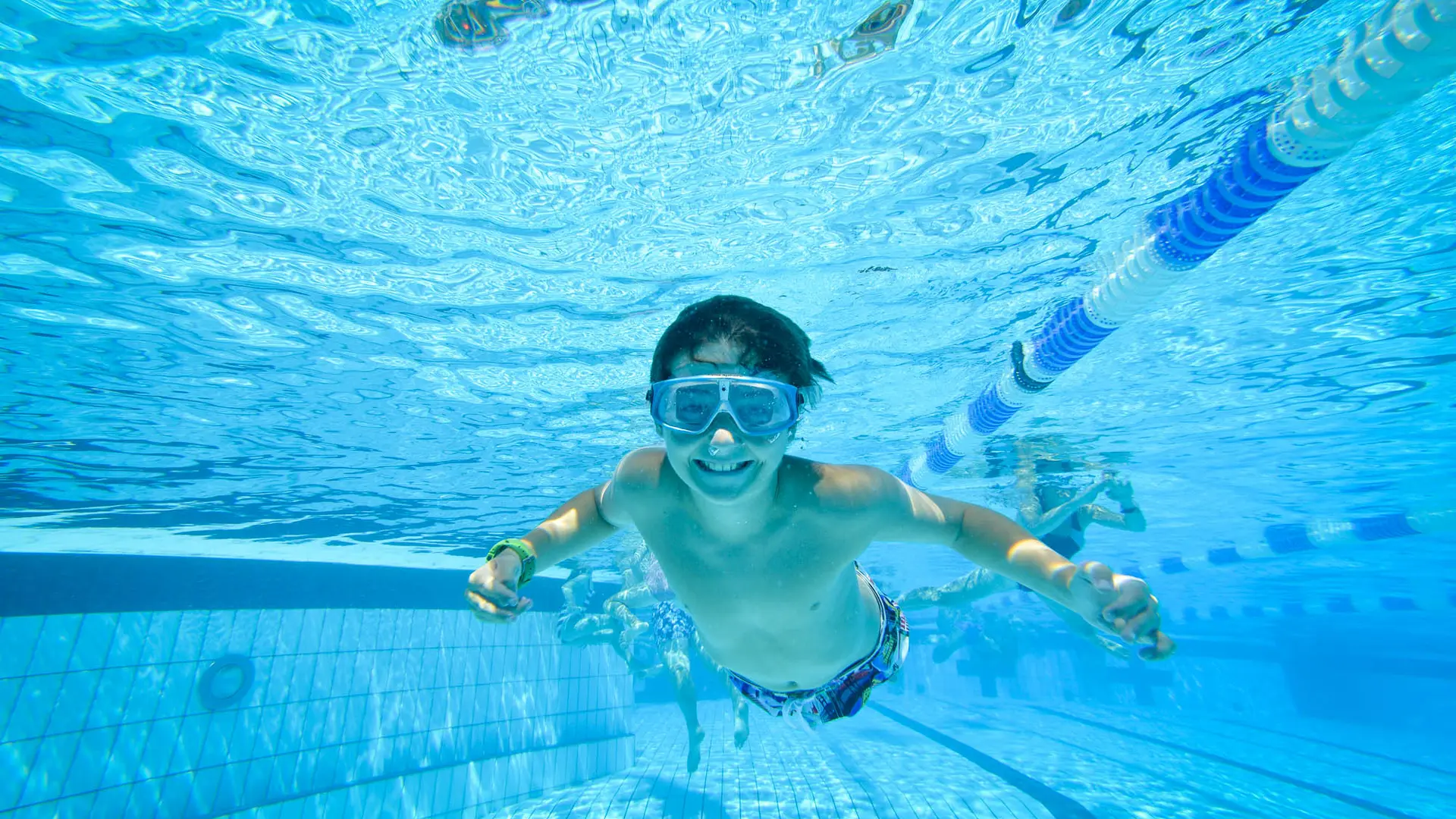 Cours de natation au Grand-Bornand
