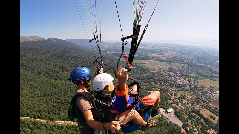 Baptême en parapente