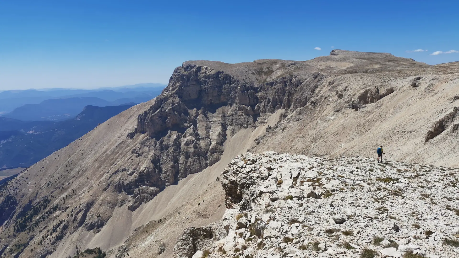 Pic de Bure depuis les Sauvas