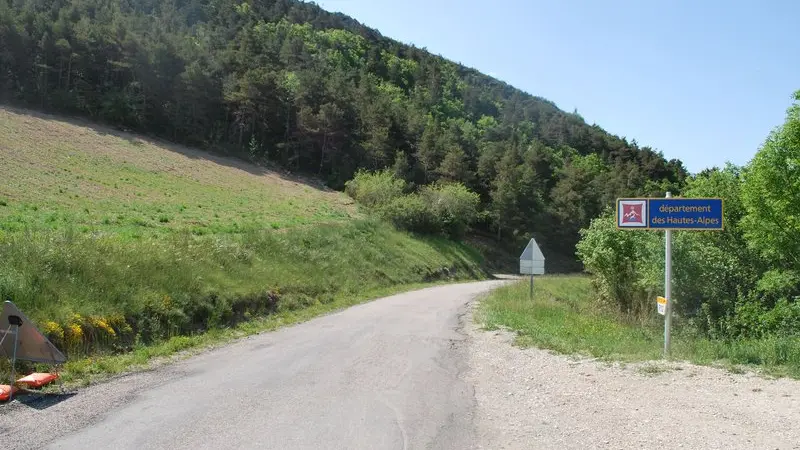 Col de Pommerol, entre Drôme et Hautes-Alpes