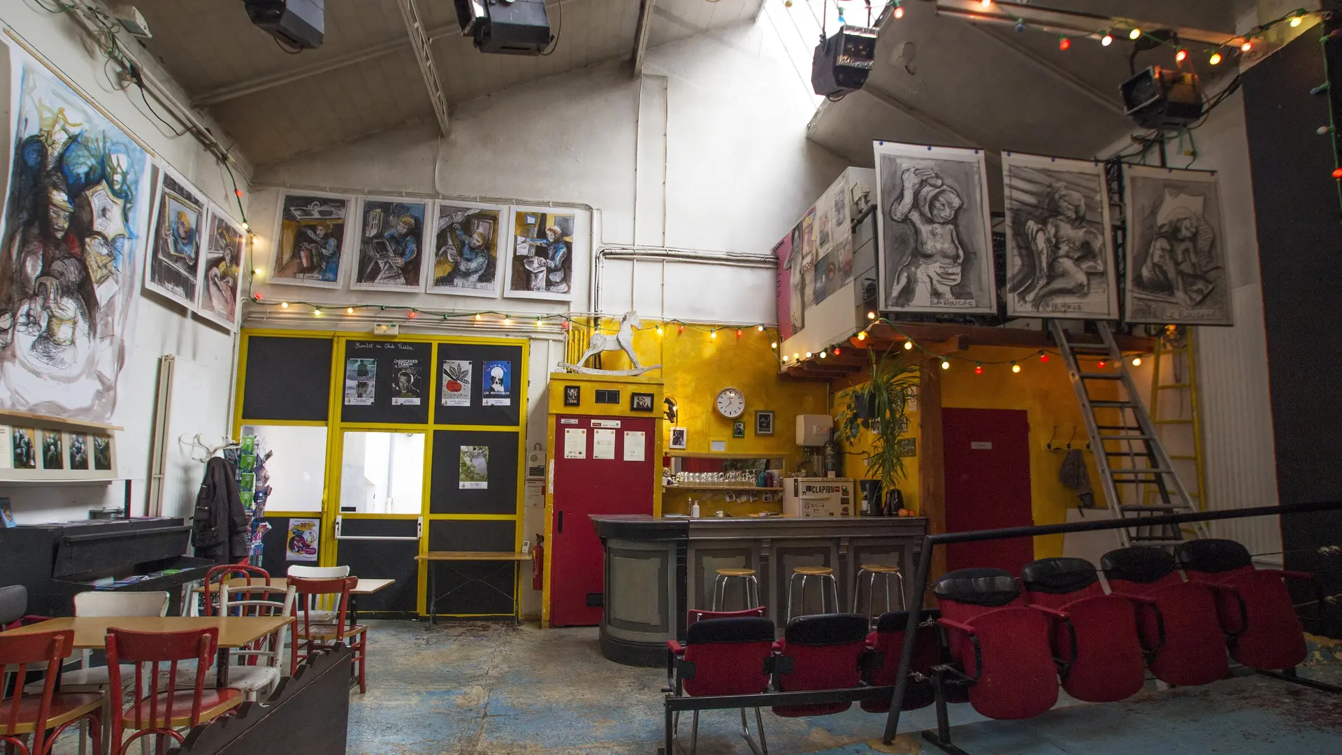 Hall d'acceuil Chok Théâtre
