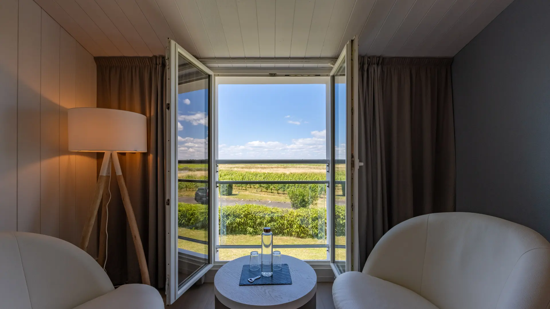 Chambre confort côté vignes