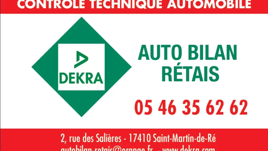 Dekra - Auto bilan - Contrôle technique