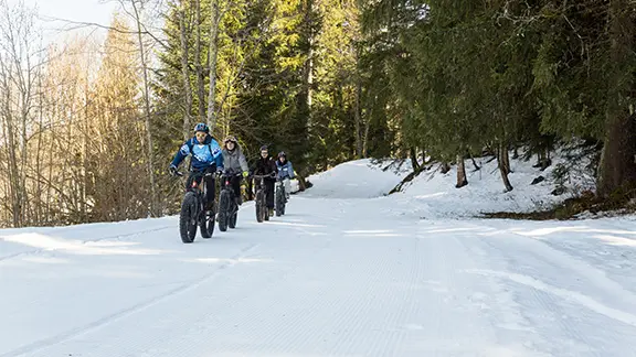 VTT électrique sur neige : l'aventure grand format_Le Grand-Bornand