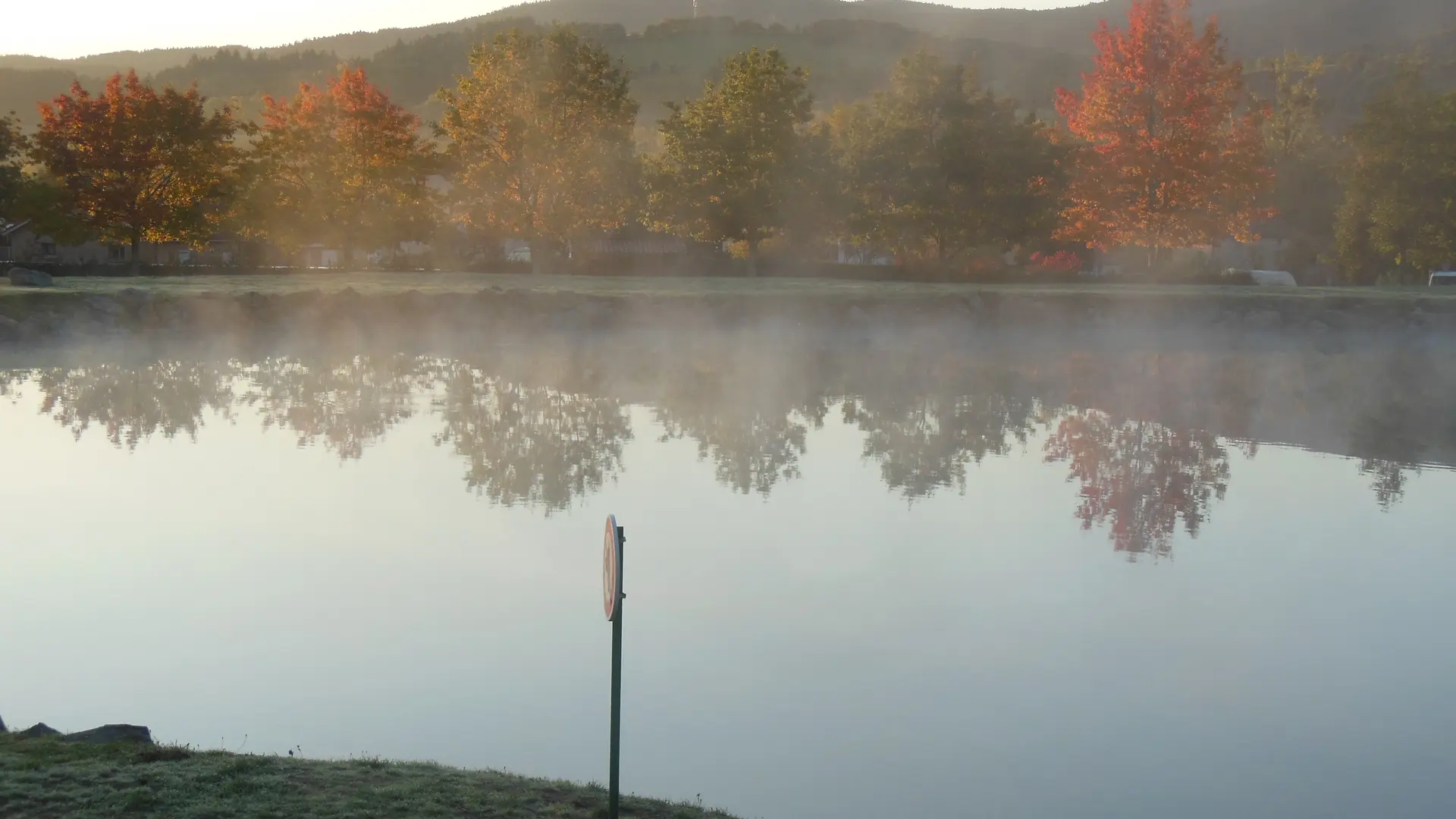 Vue depuis les fustes en automne
