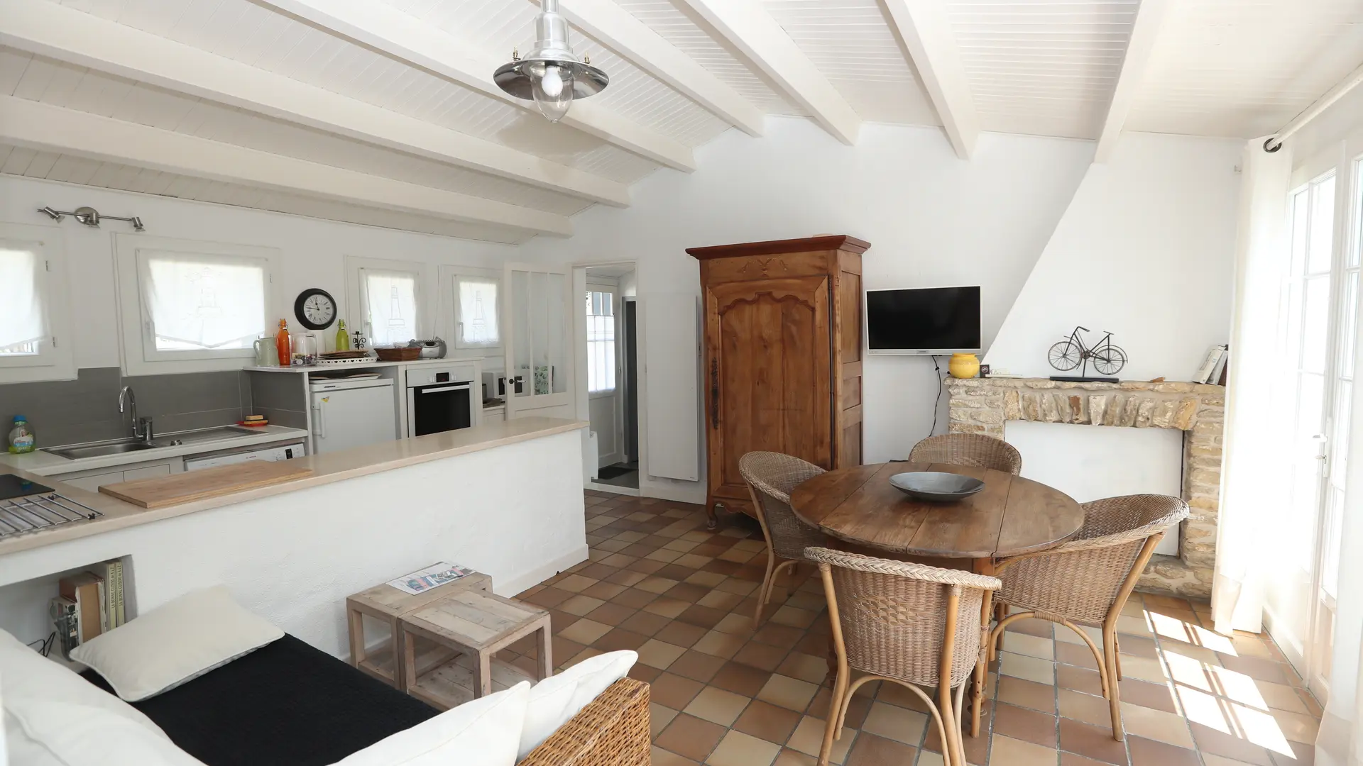 Salon, salle à manger & Cuisine