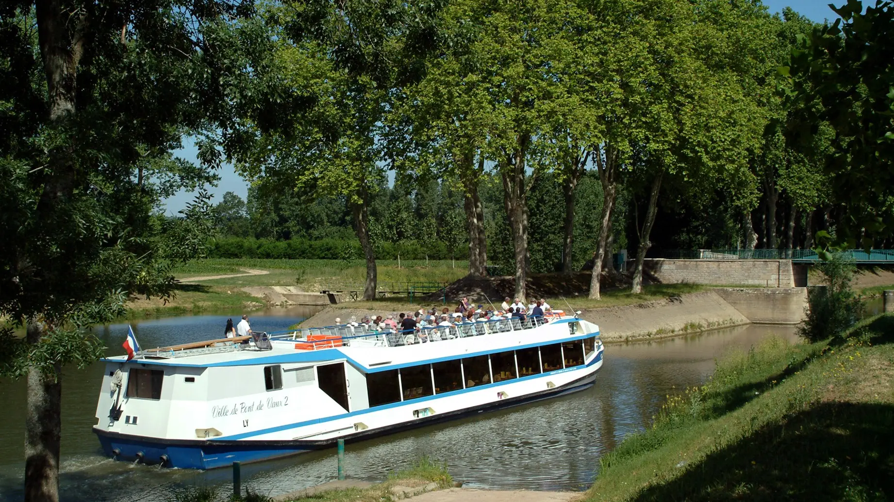 Croisière balade Pont-de-Vaux Jean-de-Saône_Pont-de-Vaux