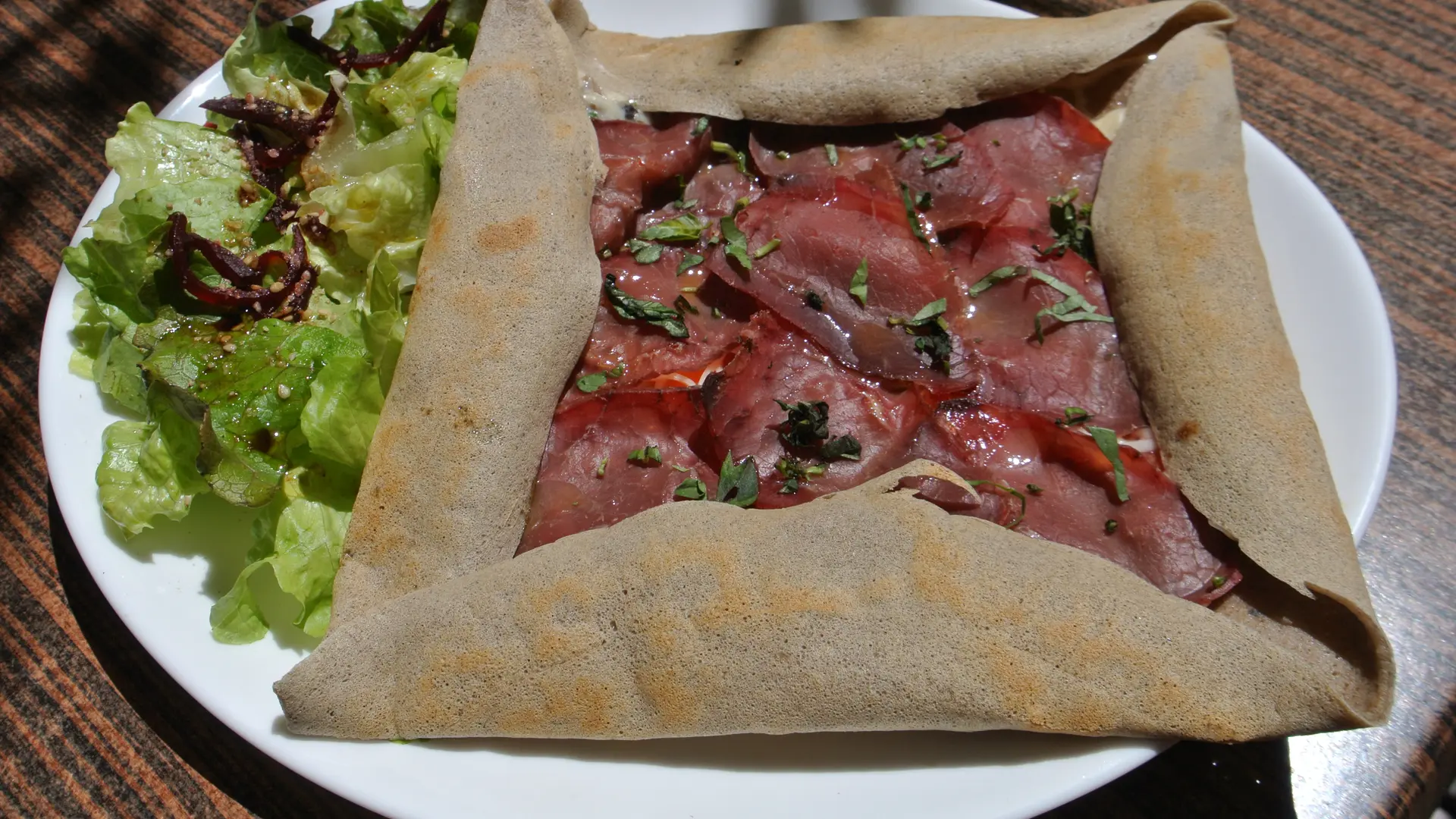 Galette trébuchet (Secca de bœuf d’entrevaux)