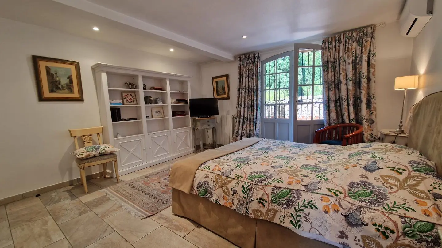 Gîte le Mas du safran-GRASSE- Chambre 1-Gîtes de France Alpes-Maritimes