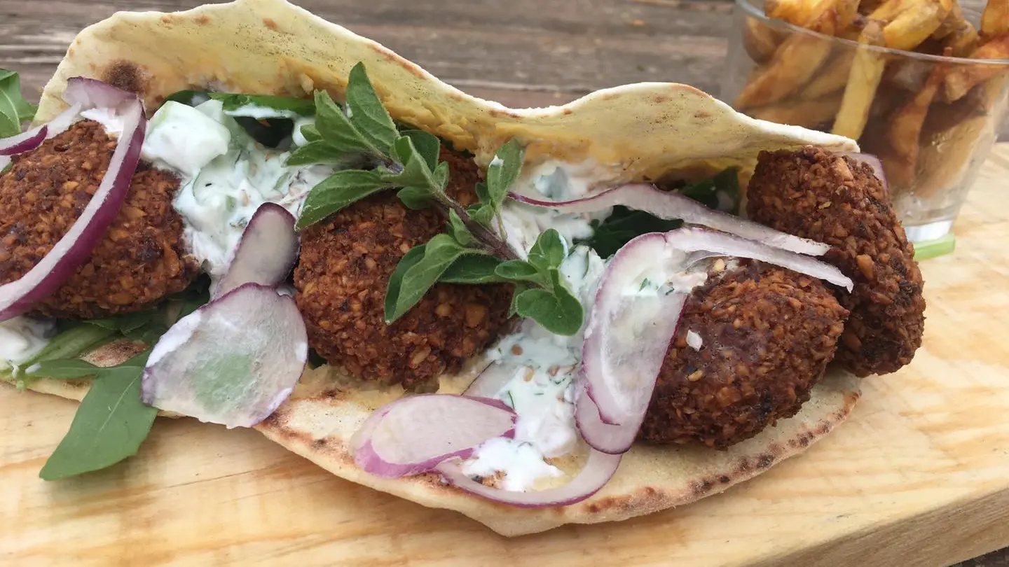 Pita et falafels maison