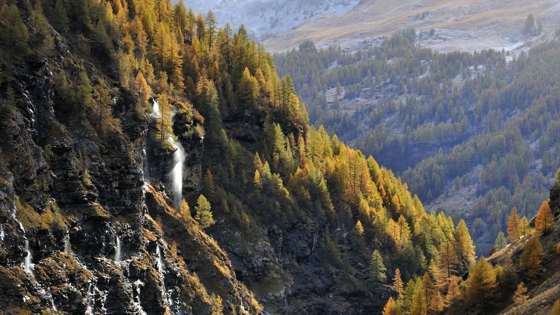 Cascade du Laus en automne
