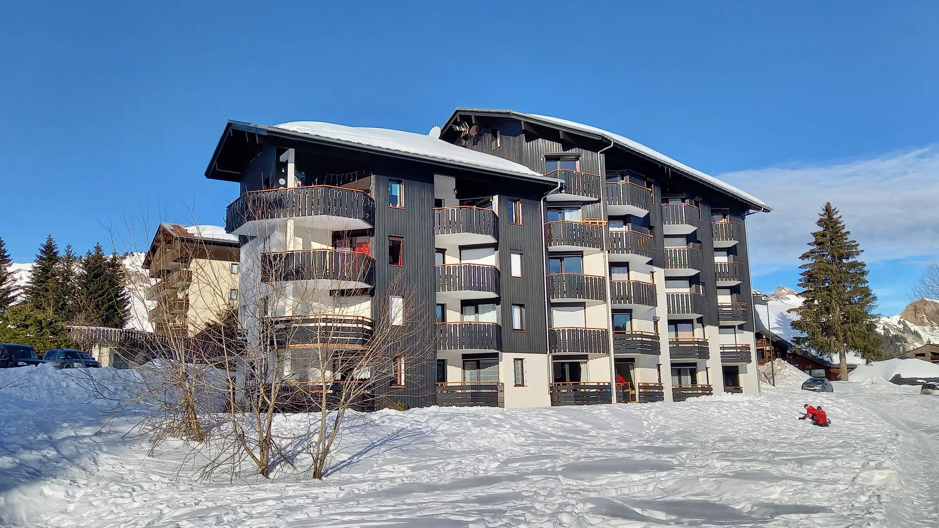 Résidence en hiver