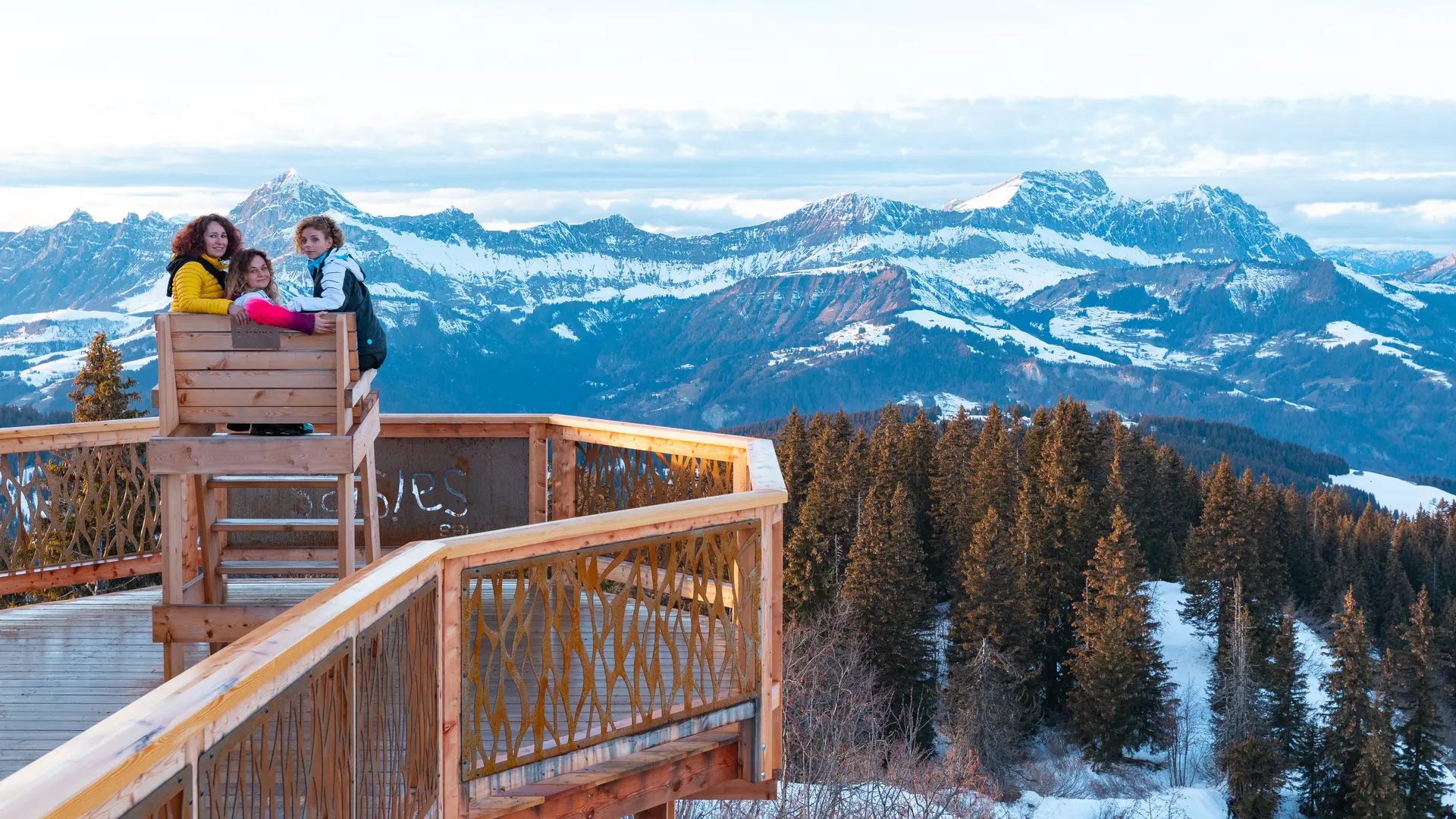 Balcon sur le Mont-Blanc