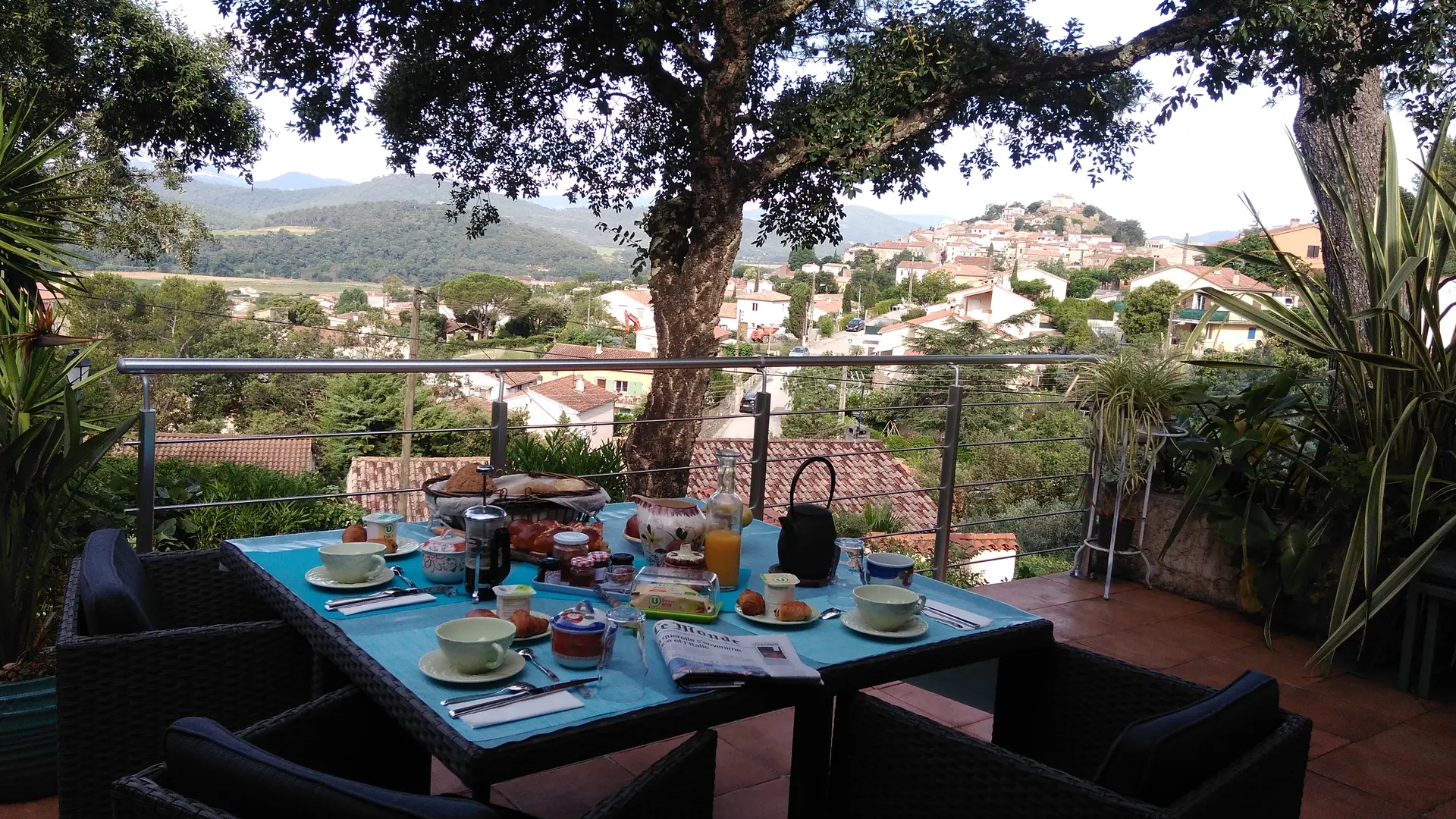 Chambres d'hôtes avec terrasse à Pierrefeu du Var