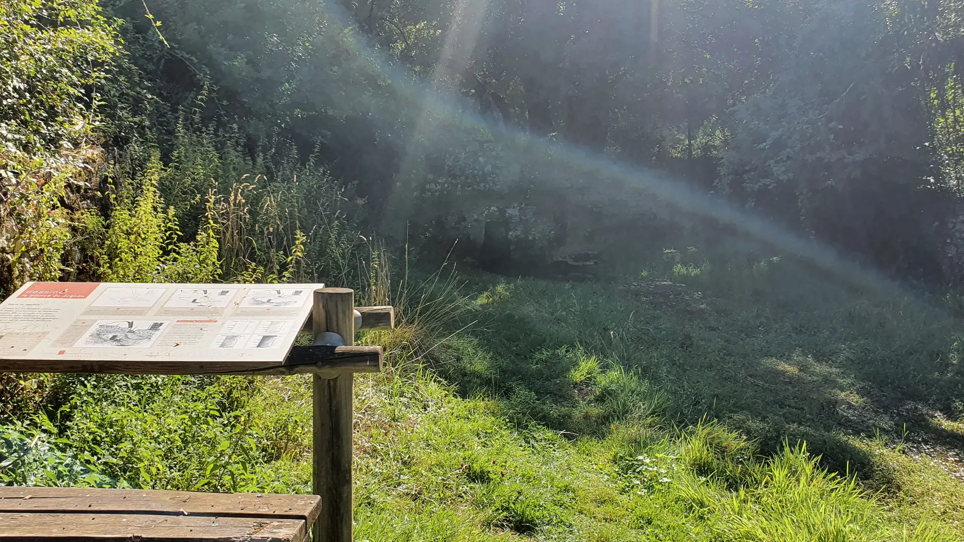 Lavoir et source du Jugnon - Jasseron