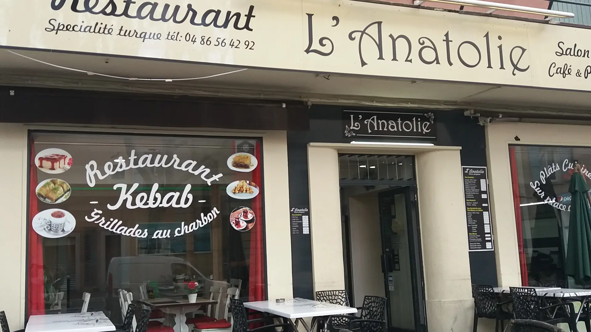 Devanture restaurant