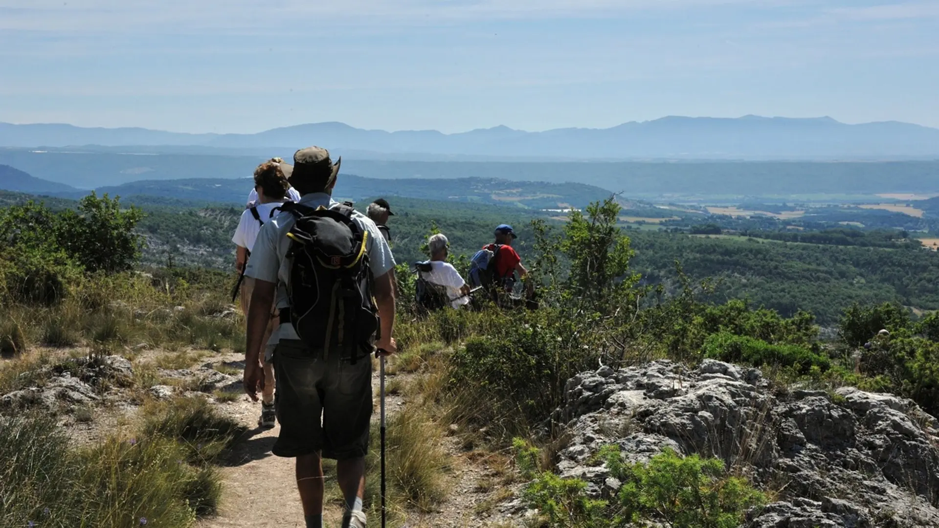 Sur le sentier des Mourres