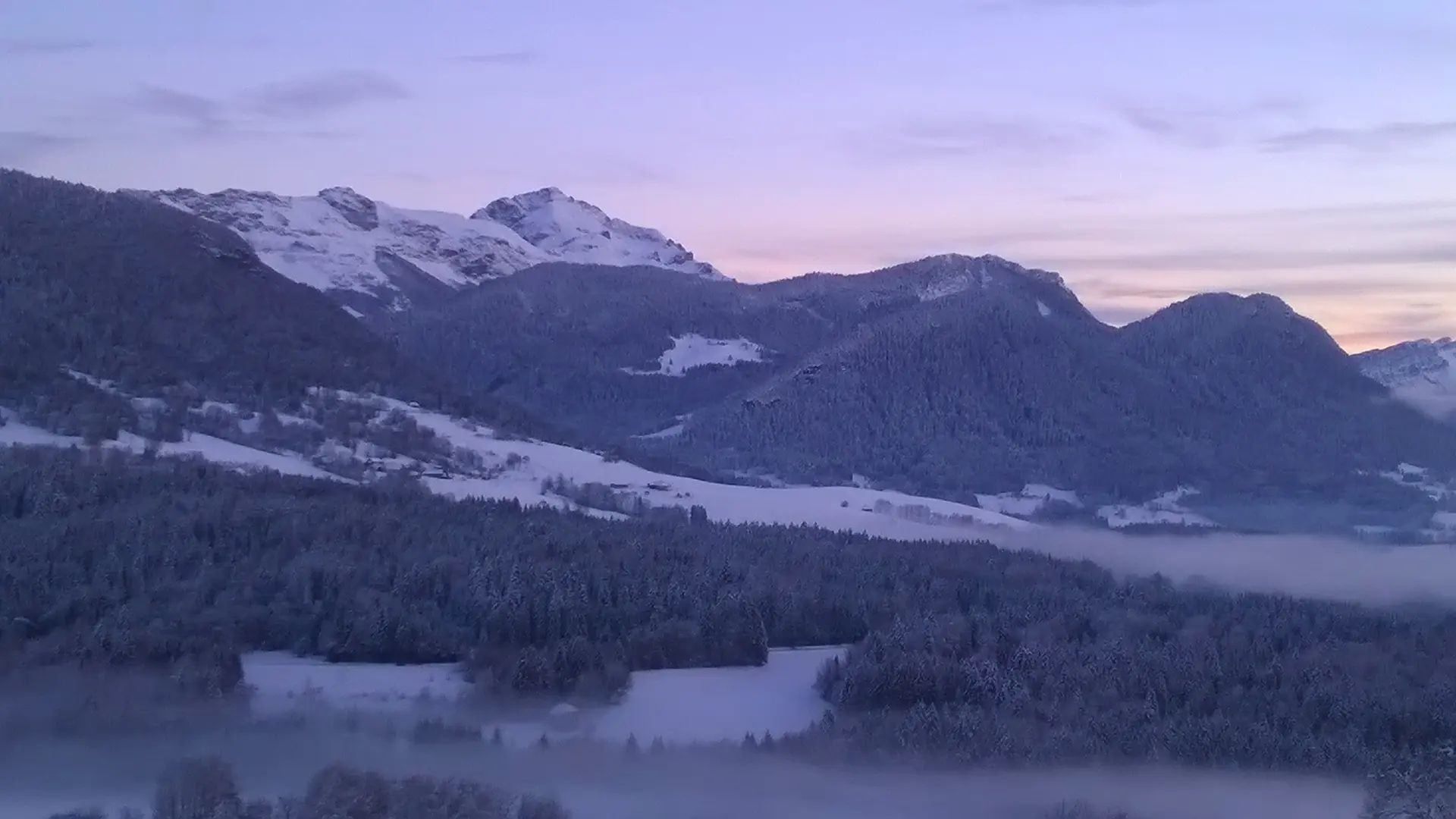 Vue depuis le Semnoz