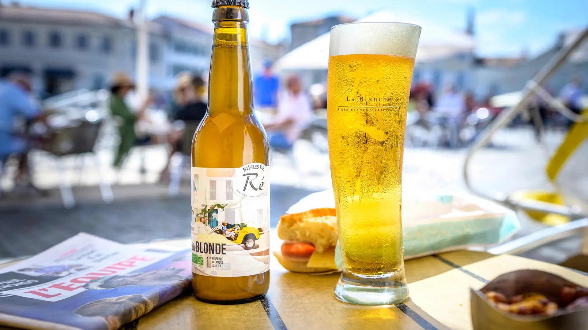 Blonde bio des Bières de Ré
