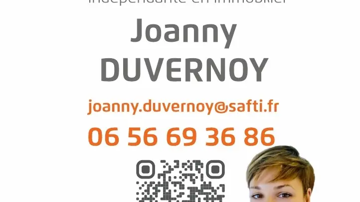 SAFTI Immobilier - Joanny Duvernoy Conseillère Indépendante en Immobilier