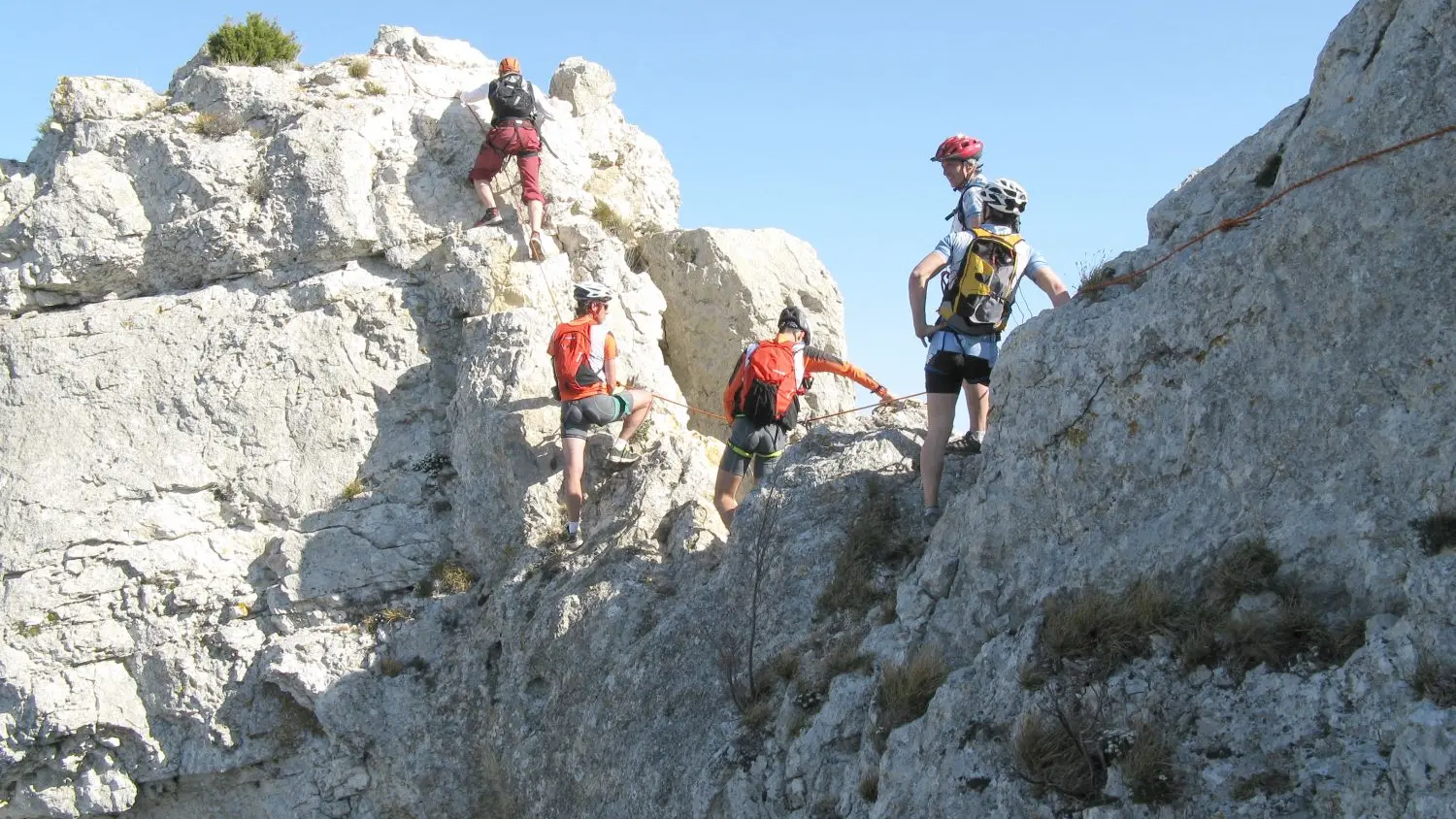 Site d'escalade des Dentelles de Montmirail