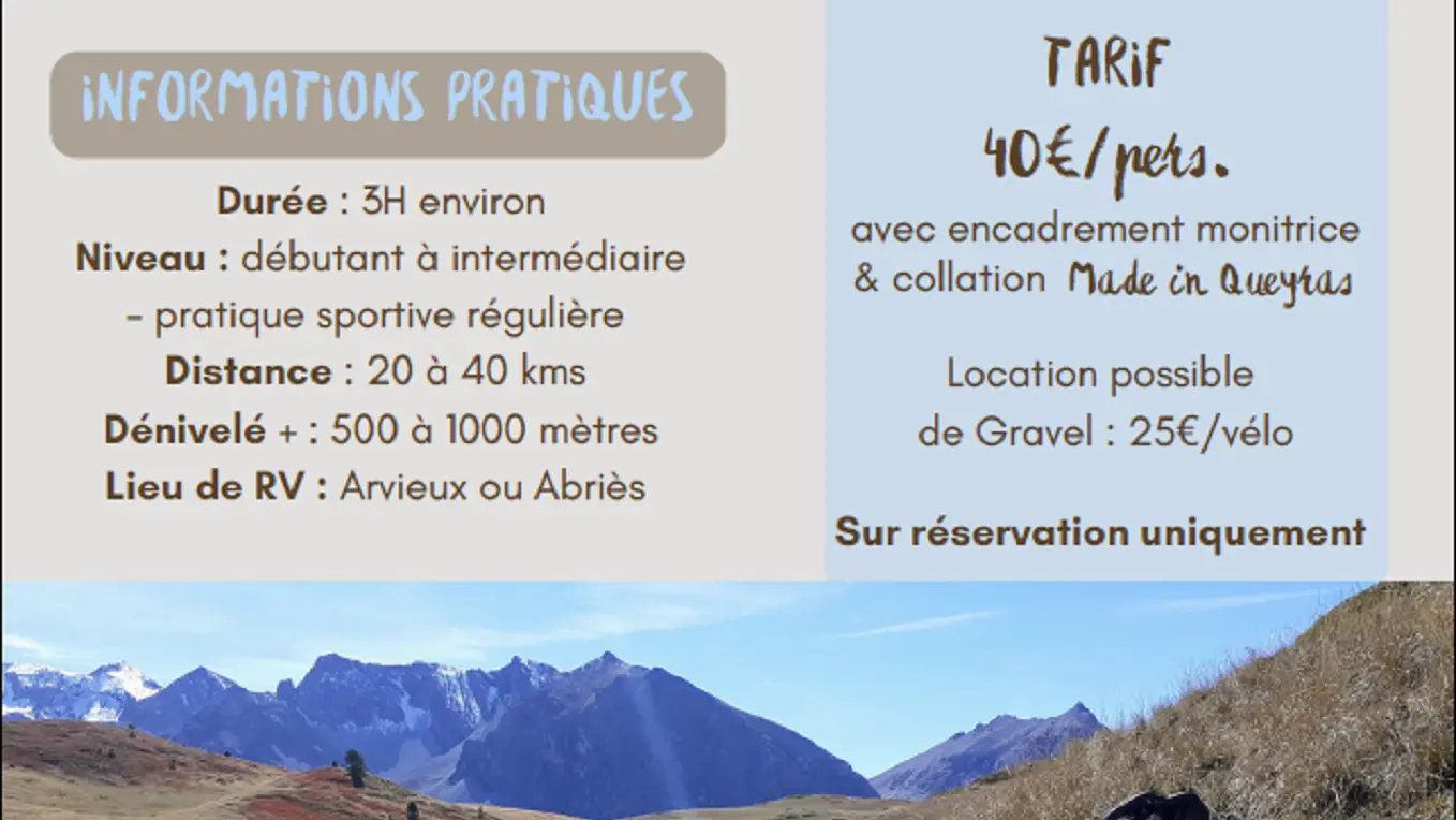 Partir à la découverte de paysages grandioses... à coups de pédales !