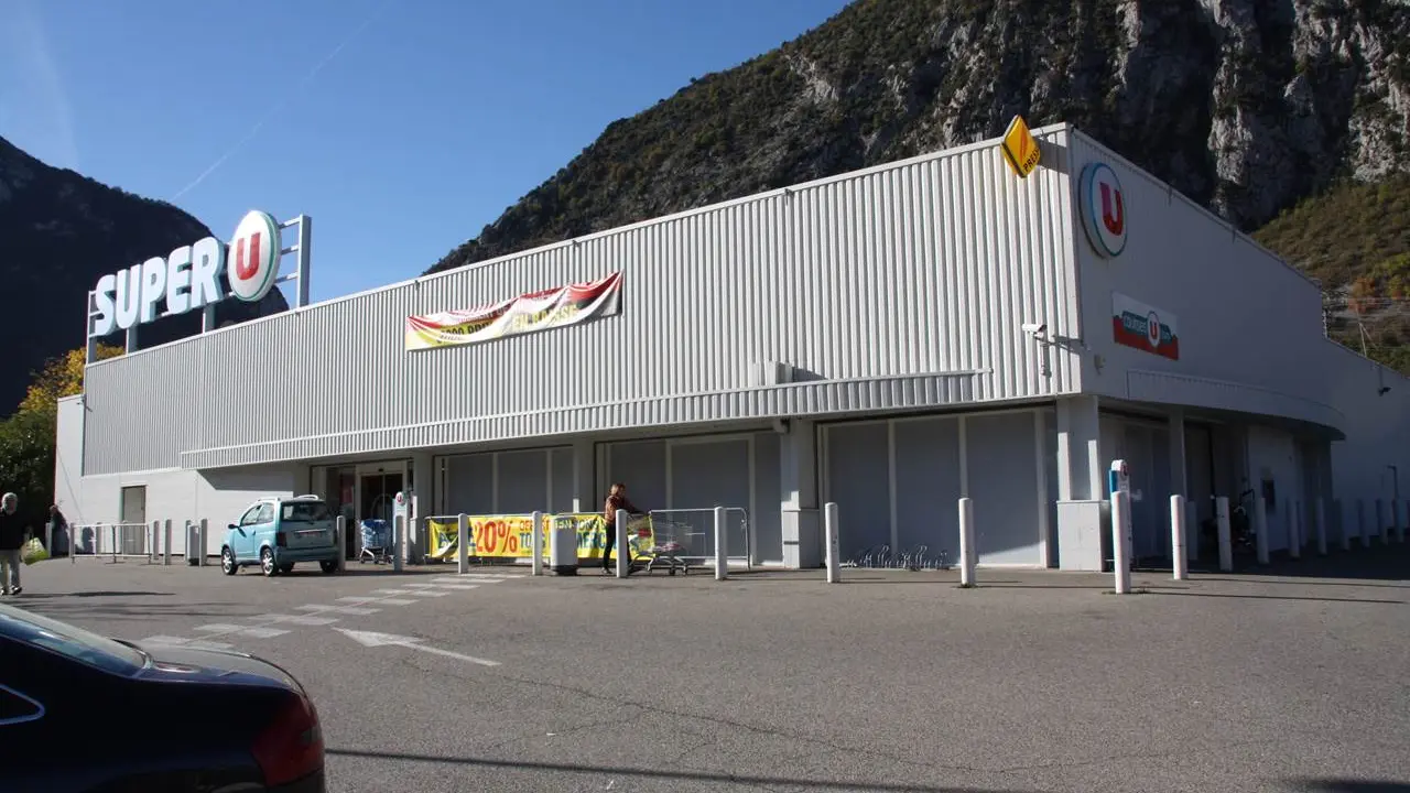 La façade du magasin
