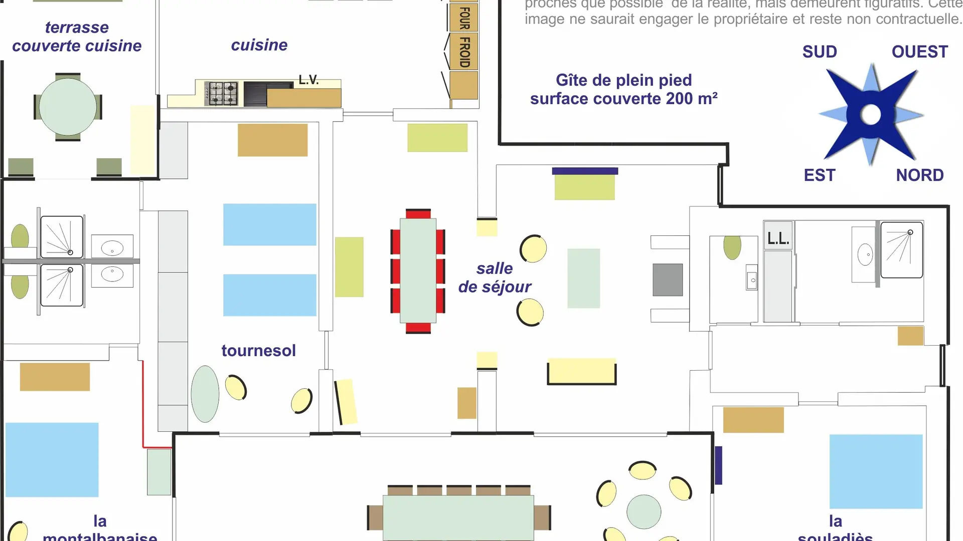 Implantation des chambres