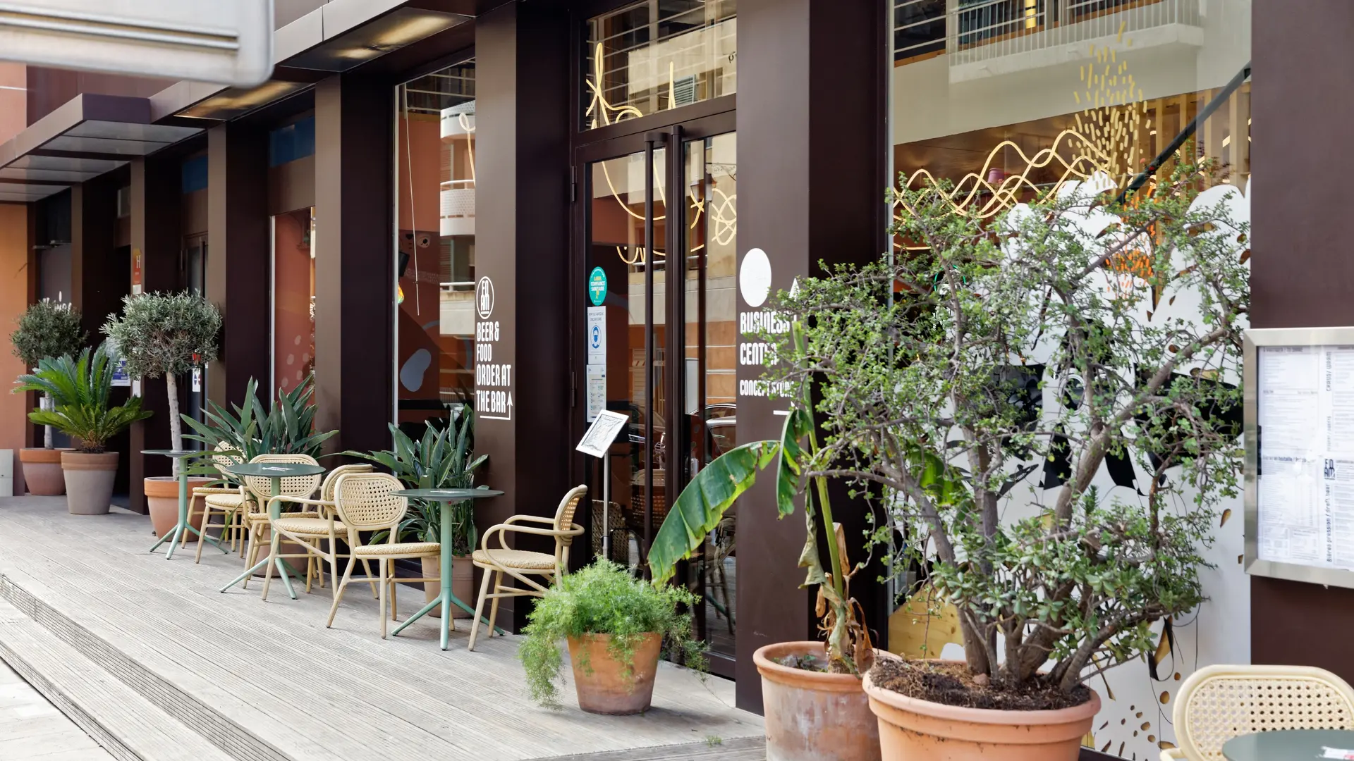 extérieur foam terrasse bar à bière