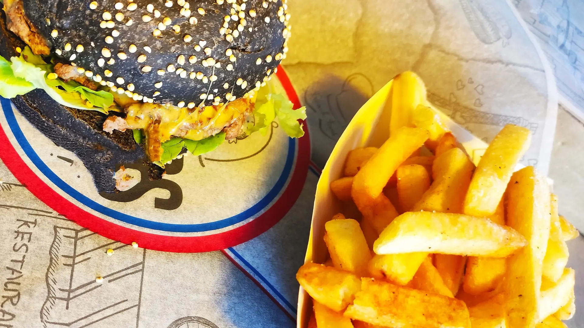 bURGER FRITES