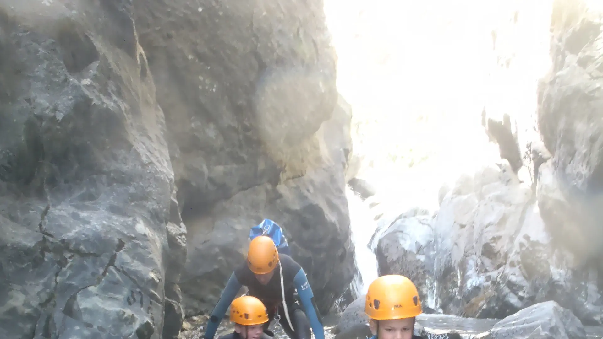 Canyon en famille au Chazelet