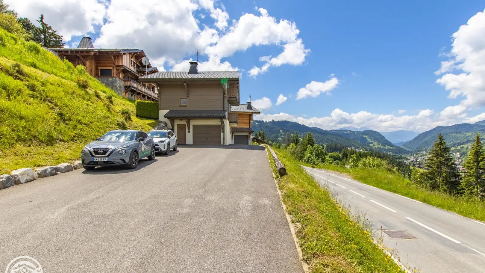 Voie accès chalet