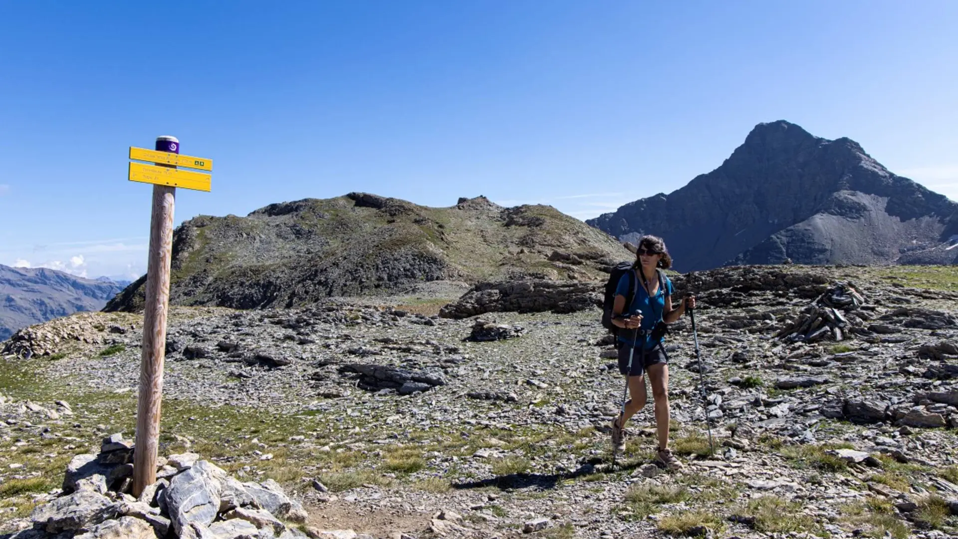 Le col des Terres Blanches