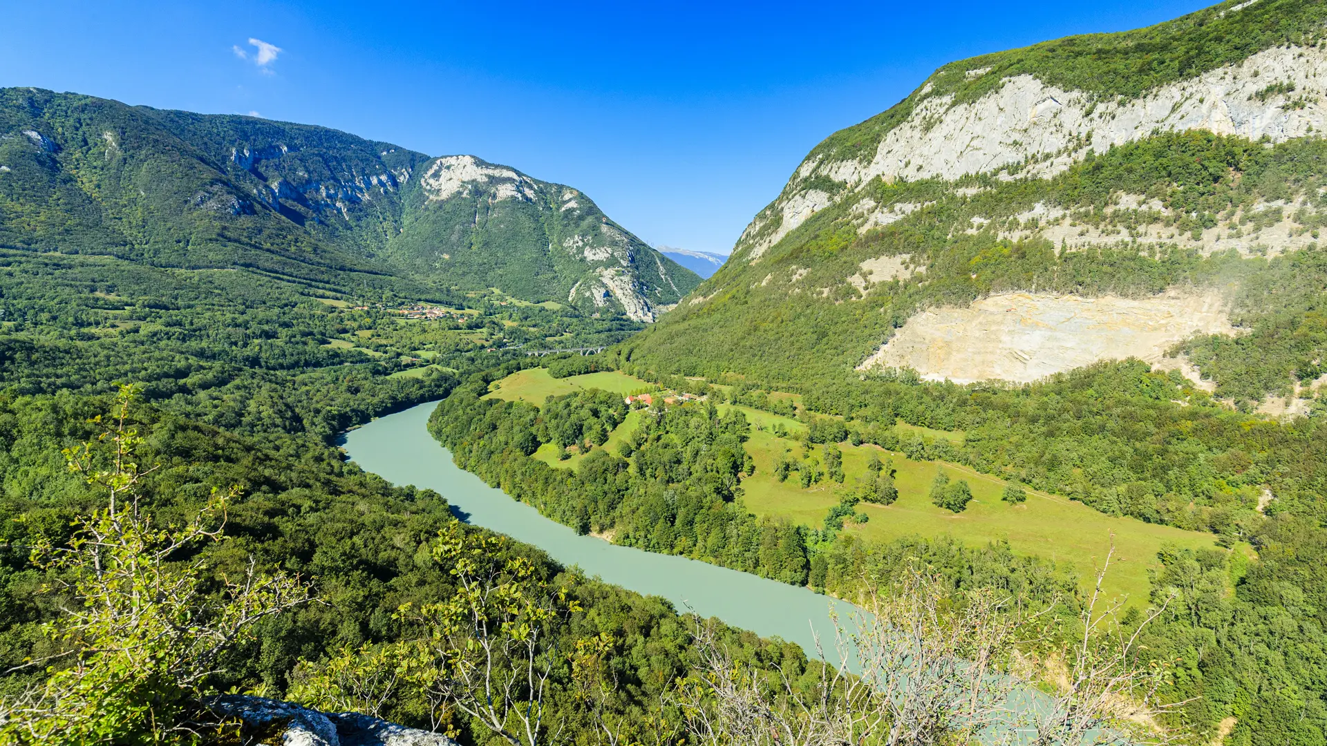 Vue Vuache et Rhone