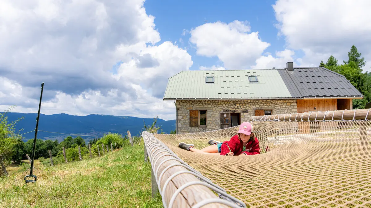 Refuge des Garins, hamac