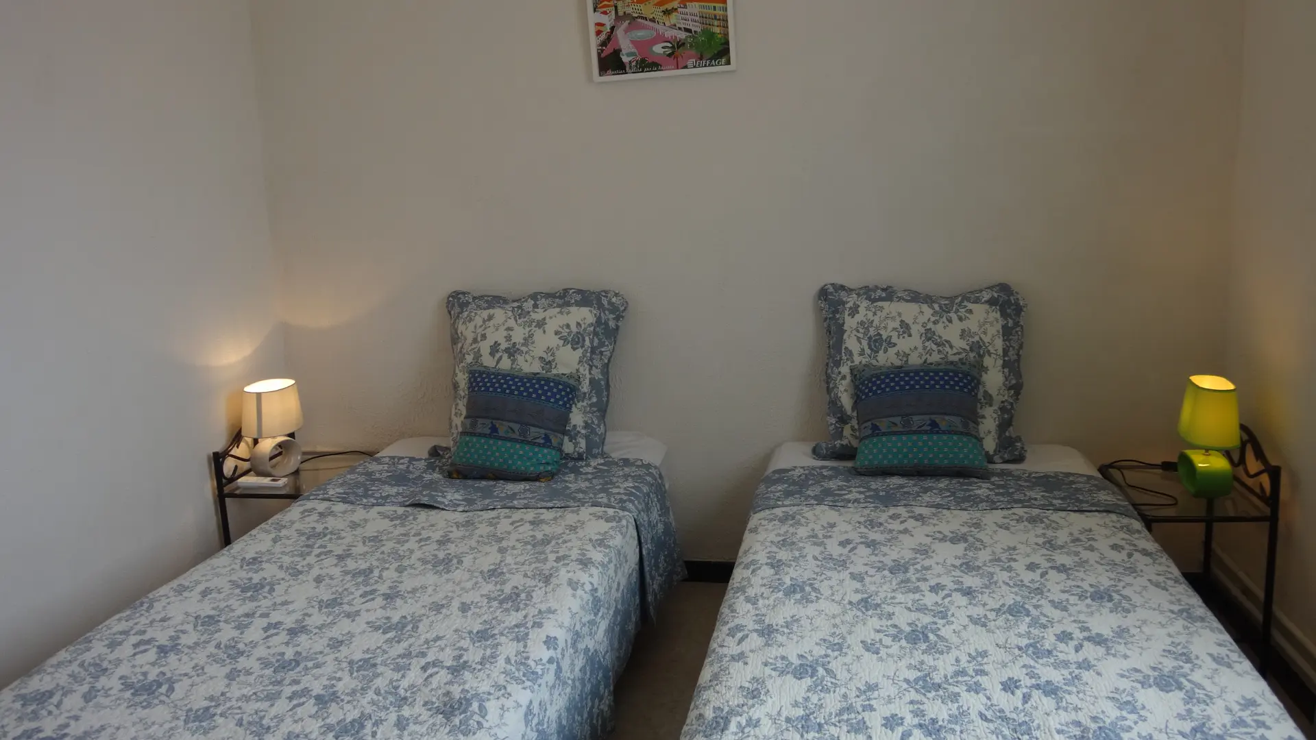 Chambre lits jumeaux