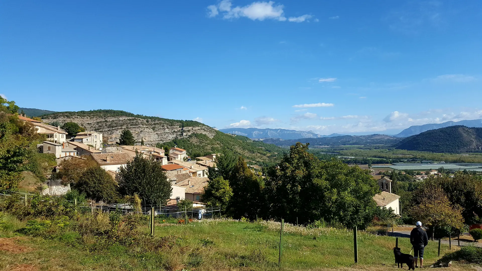 Point de vue depuis le village