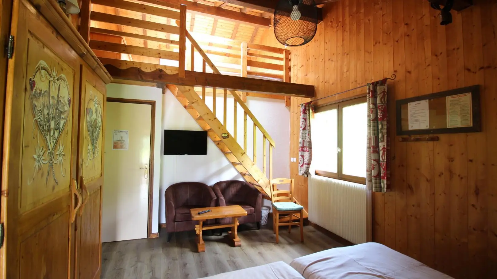 chambre n°8 - 5 personnes avec mezzanine