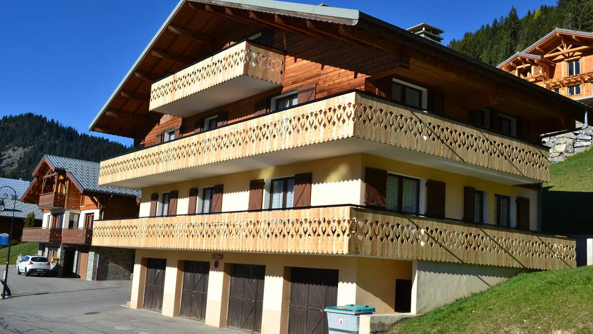 3 pièces Pensée des Alpes