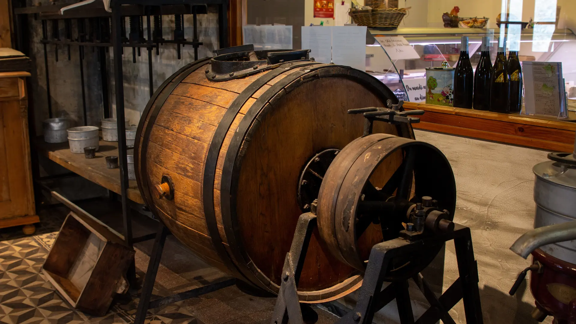 Fabrication Mini-musée de la Fruitière d'Ordonnaz