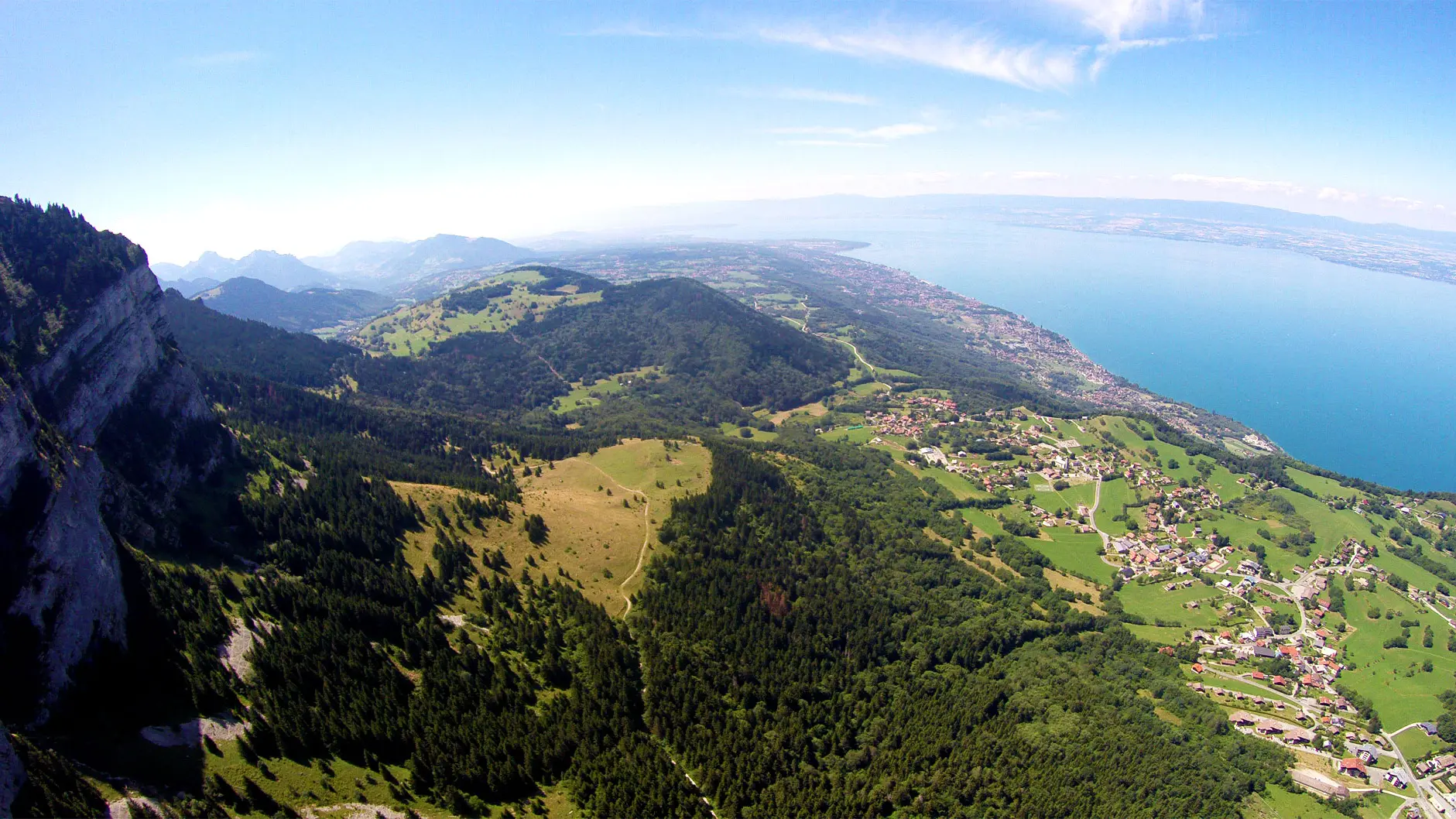 Vue sur le lac