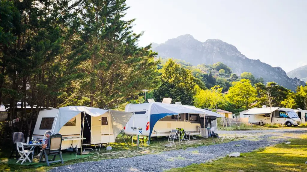 Emplacement camping car