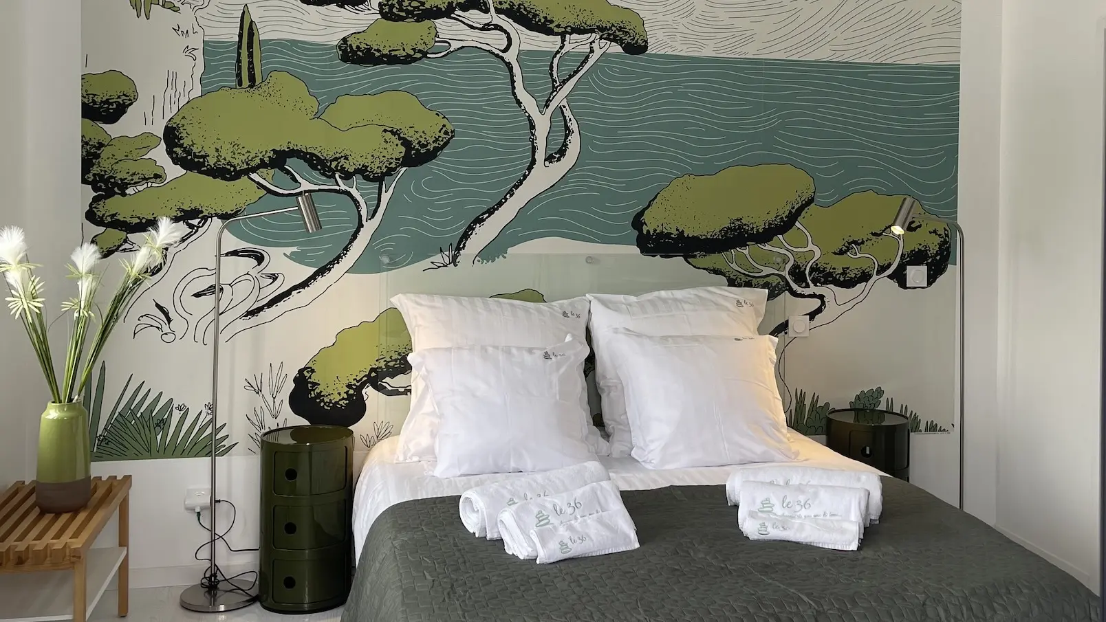 New Les Embruns room on the pool side