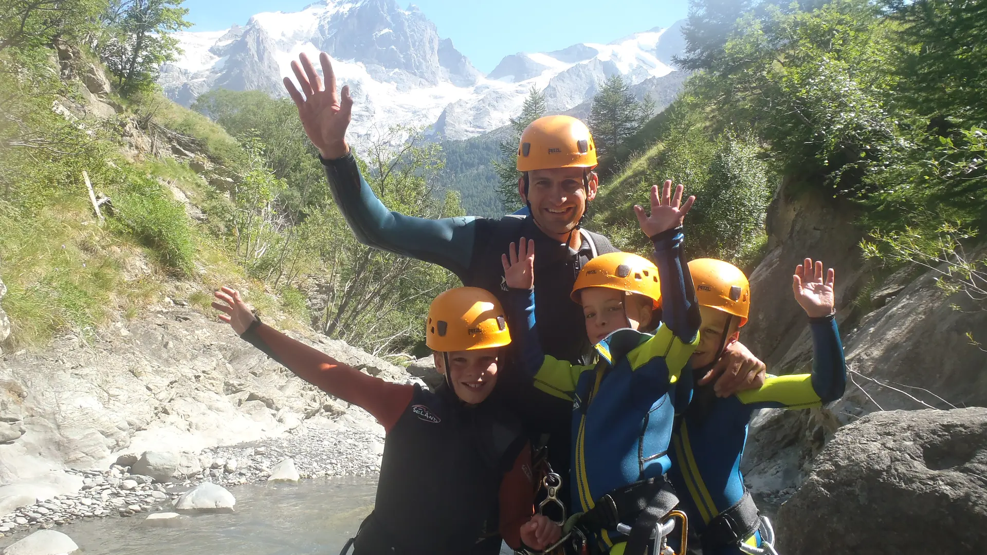 Canyon en famille au Chazelet