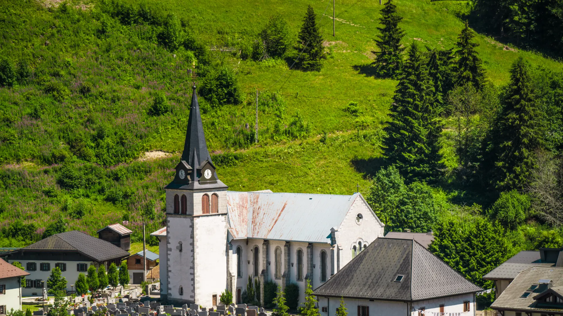 Plan global de l'église