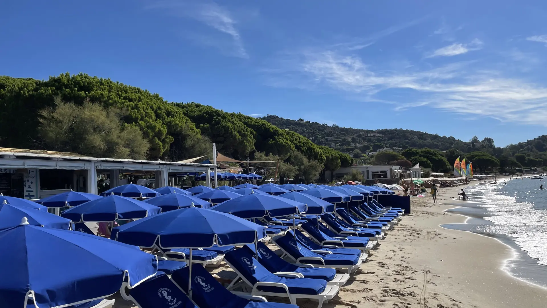 Plage privée Les Canetons