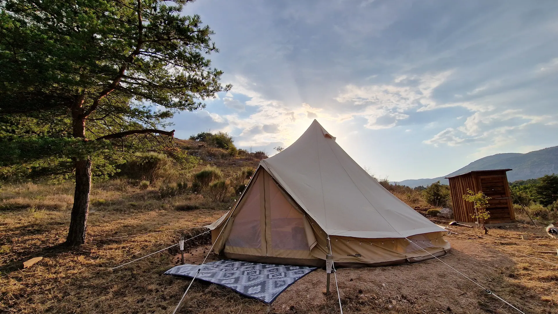 Tente lodge