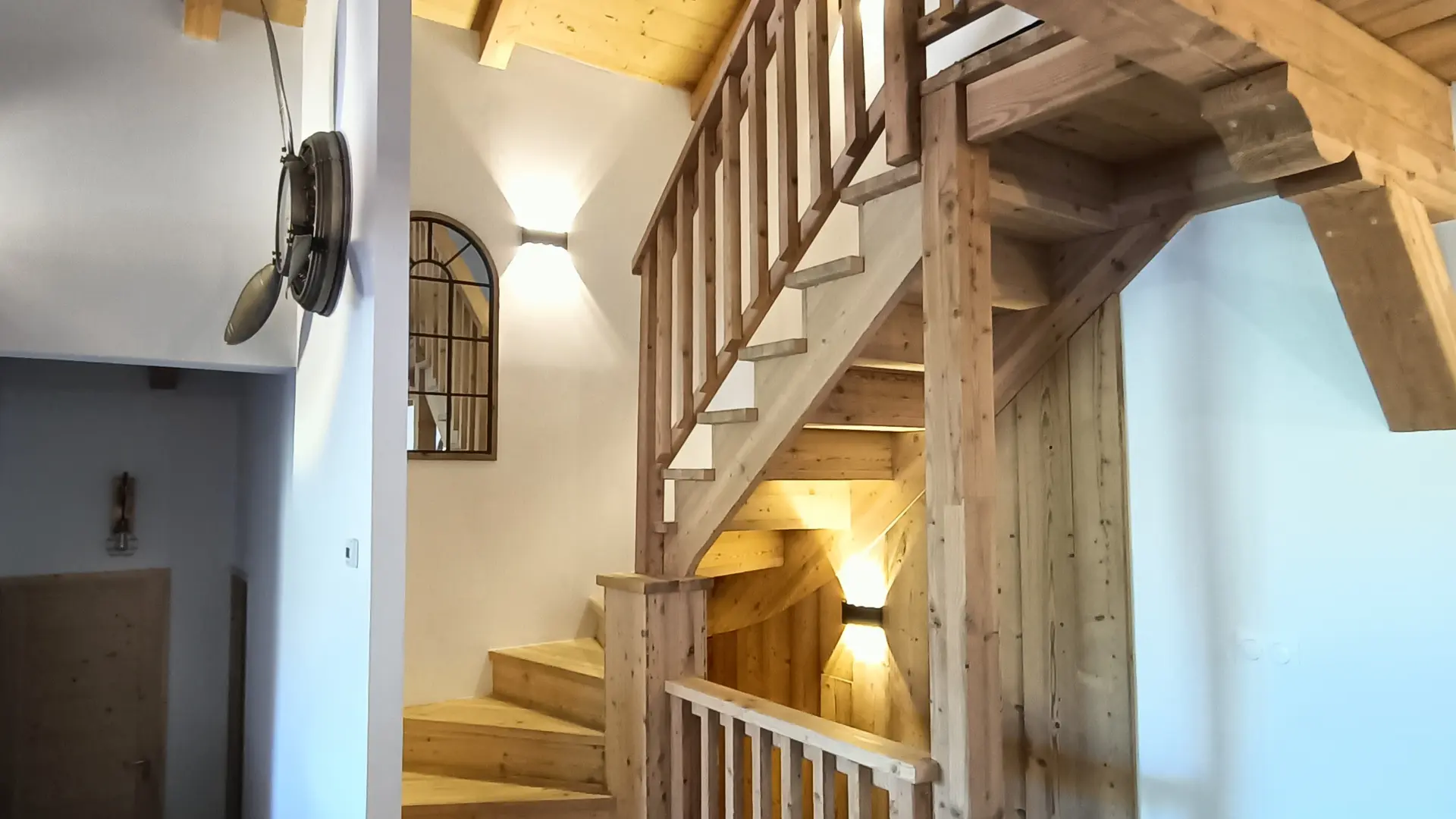 Chalet Kelly escaliers